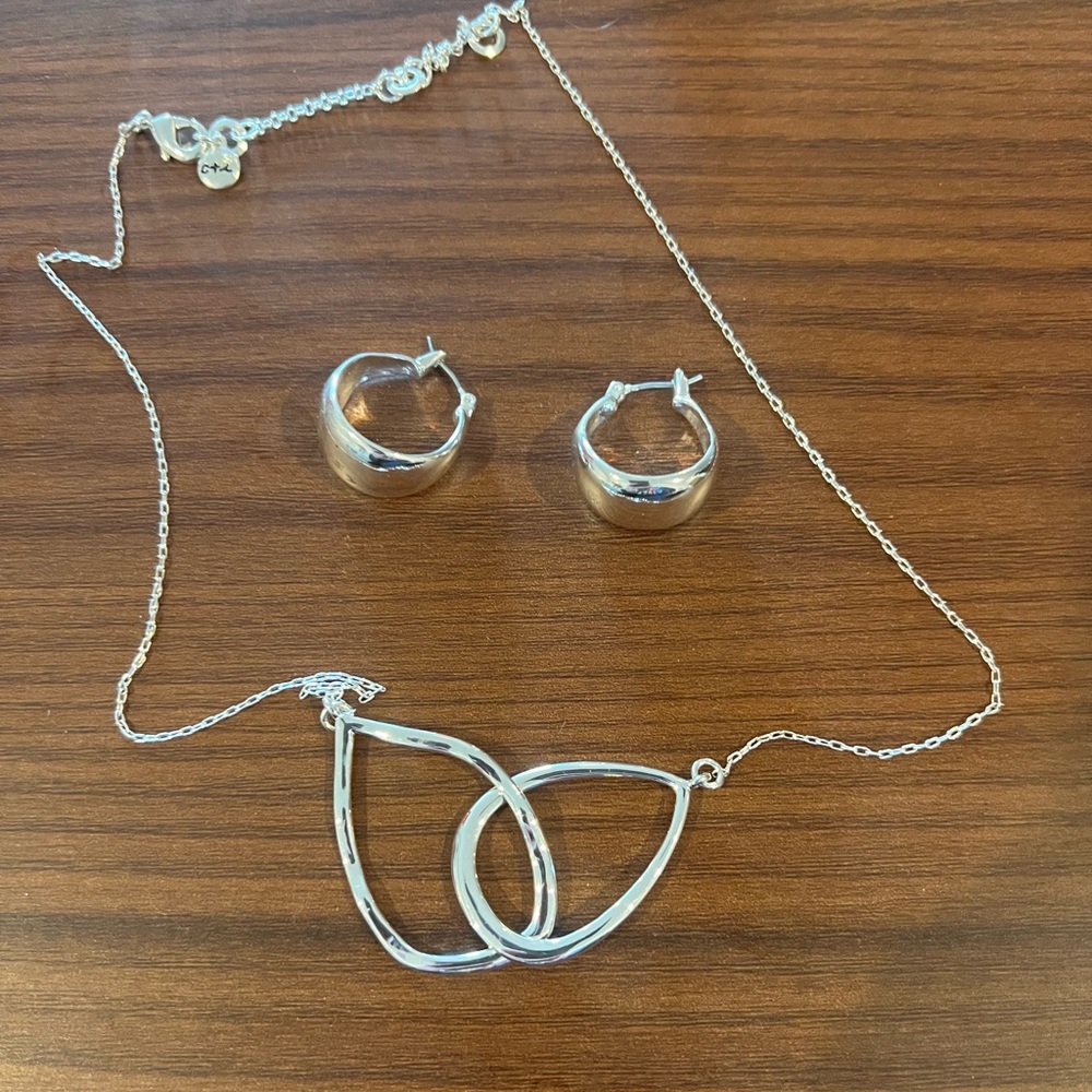 Necklace and free earrings